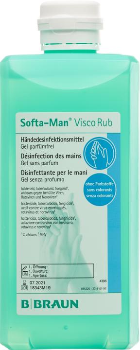 Image du produit B.Braun Softa-Man ViscoRub (500 ml)
