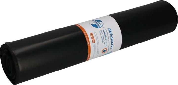 Produktbild Deiss Abfallsack Premium Plus 120l schwarz (25x, 120 l)
