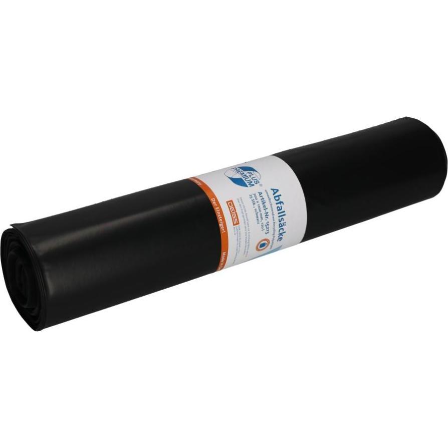 Thumbnail - Deiss Abfallsack Premium Plus 120l schwarz, Abfallsack, Schwarz