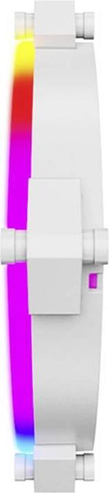 Actual product image Montech RX120 PWM ARGB fan - 120mm, white (120 mm, 1x)
