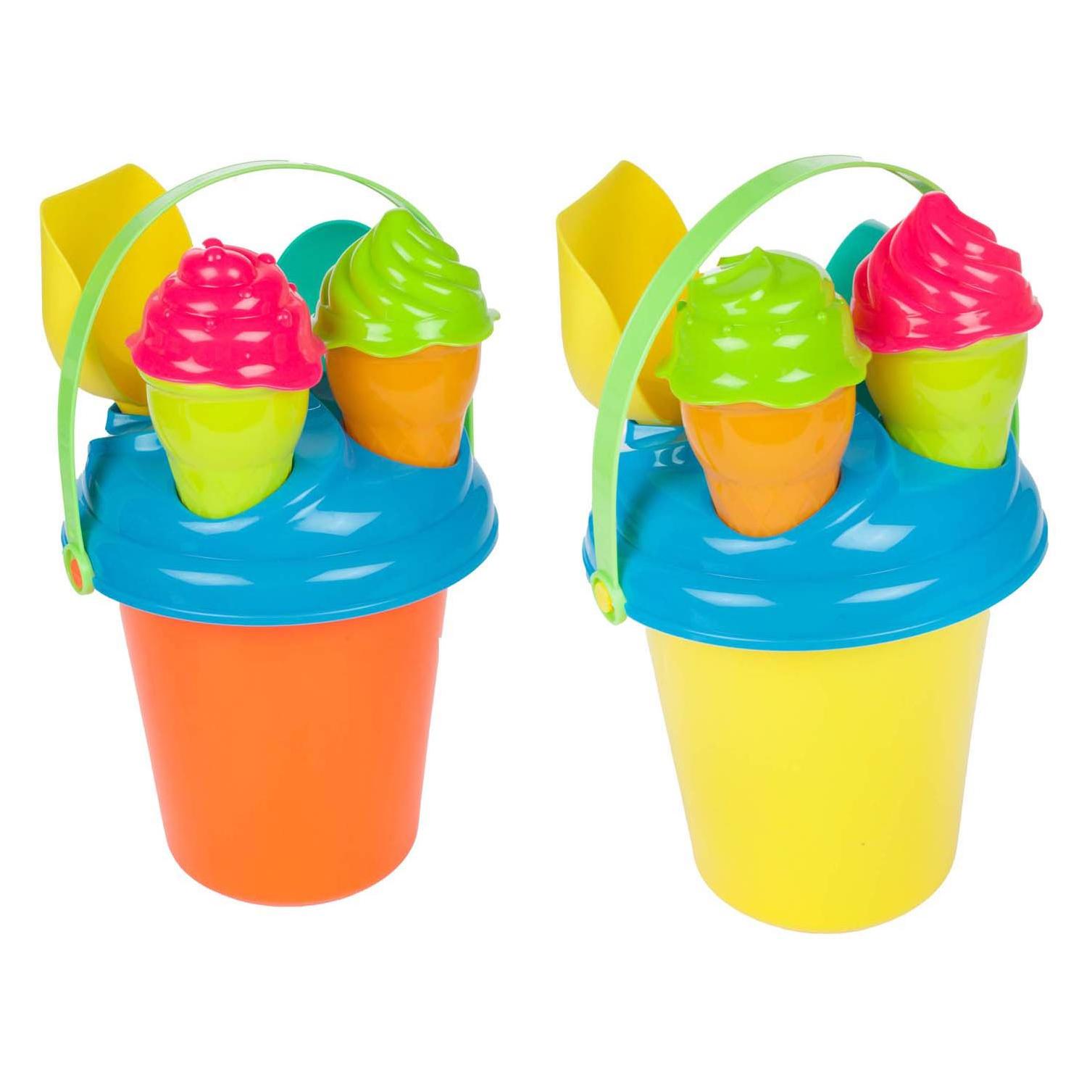 Toi-Toys Play Out Beach Set Eimer und Eisformen, 8-tlg. (54258007)