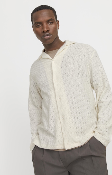 Produktbild Jack & Jones Jprblaevan Ls Resort Shirt Styd Aw24 (M)