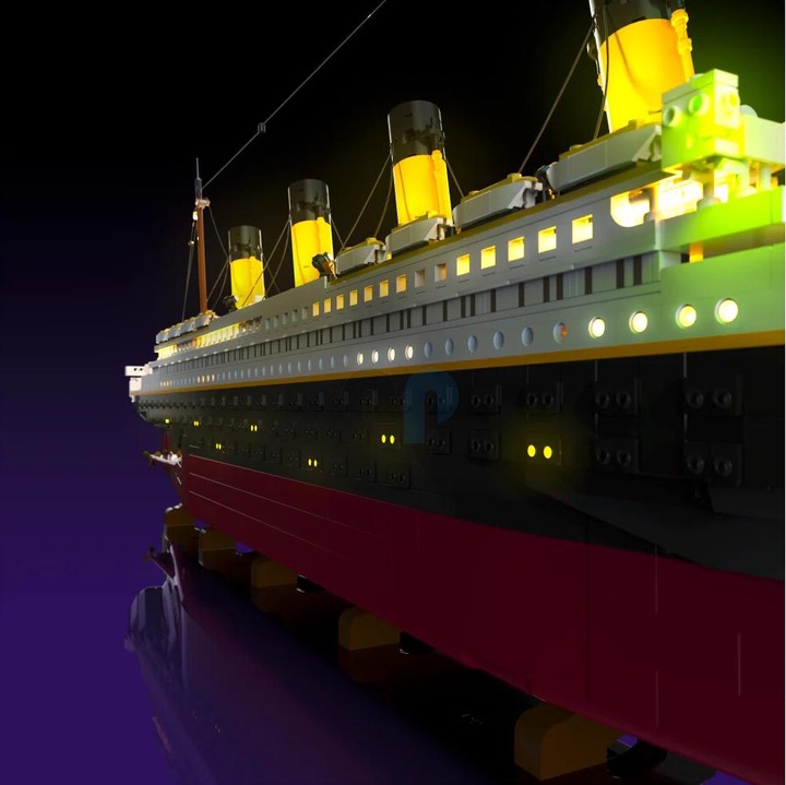 Image du produit Light my bricks LMB 2.0 Kit de lumière pour LEGO® 10294 Le Titanic