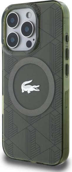 Image du produit Lacoste LCHMP16LUBSB iPhone 16 Pro 6.3" khaki hardcase IML Blend Monogram MagSafe (Apple iPhone 16 Pro)