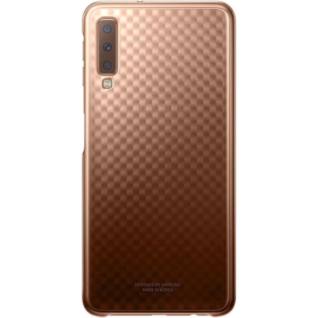Samsung Gradation Cover (Samsung Galaxy A7 (2018)), Smartphone Hülle, Gold