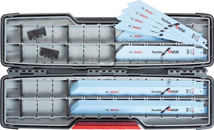 Bosch Professional Zubehör 20-tlg. Säbelsägeblatt-Set, ToughBox für Metal
