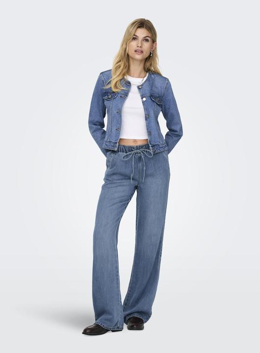 Produktbild Only ONLGRETA Hohe Taille Weiter Beinschnitt Jeans Jeans mit weitem Bein (32)