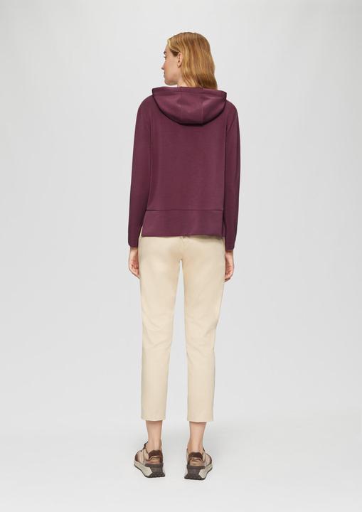Immagine prodotto S.Oliver Sweatshirt Sweatshirt mit Satinfutter in der Kapuze (48)