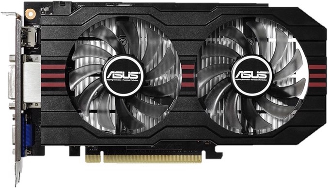 Actual product image ASUS Geforce GTX 750 Ti OC (2 GB)