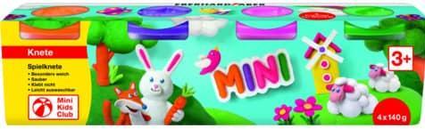 Produktbild EberhardFaber EBERHARD FABER Knete Mini farbsortiert 4 Farben je 140,0 g