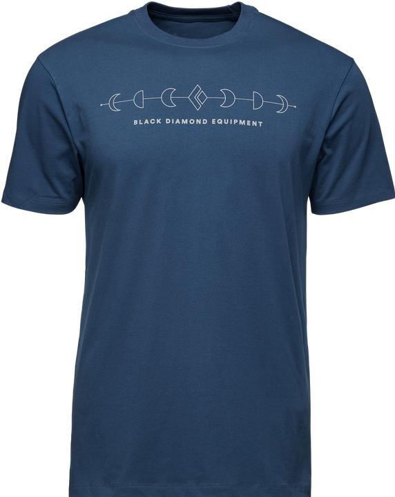 Actual product image Black Diamond M Bd Icon Full Moon Ss Tee (XS)