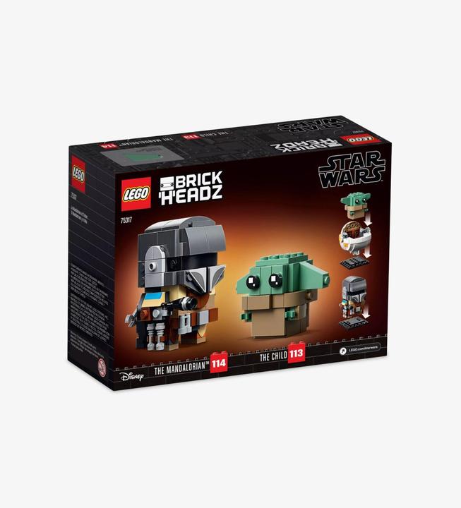 Actual product image LEGO The Mandalorian and the child (75317, LEGO Star Wars)
