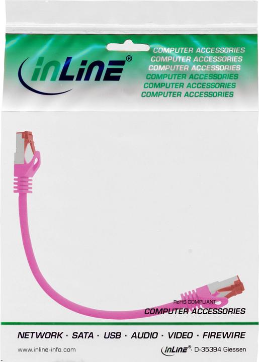 Immagine prodotto InLine Cavo patch (S/FTP, CAT6, 0.30 m)