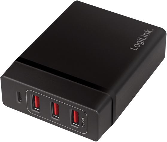 Produktbild LogiLink Tischladeadapter PA0122 (60 W, 4 Ports)