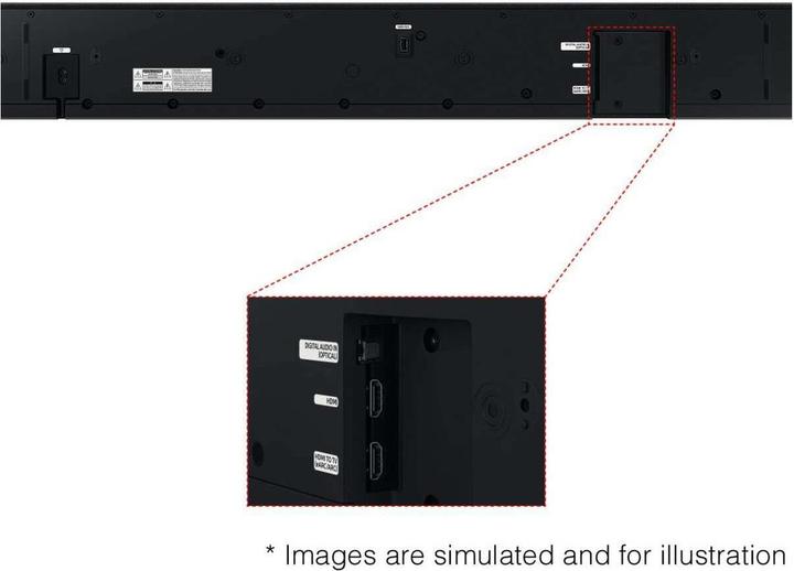 Actual product image Samsung HW-Q600H/EN (320 W, 3.1.2 Channel)