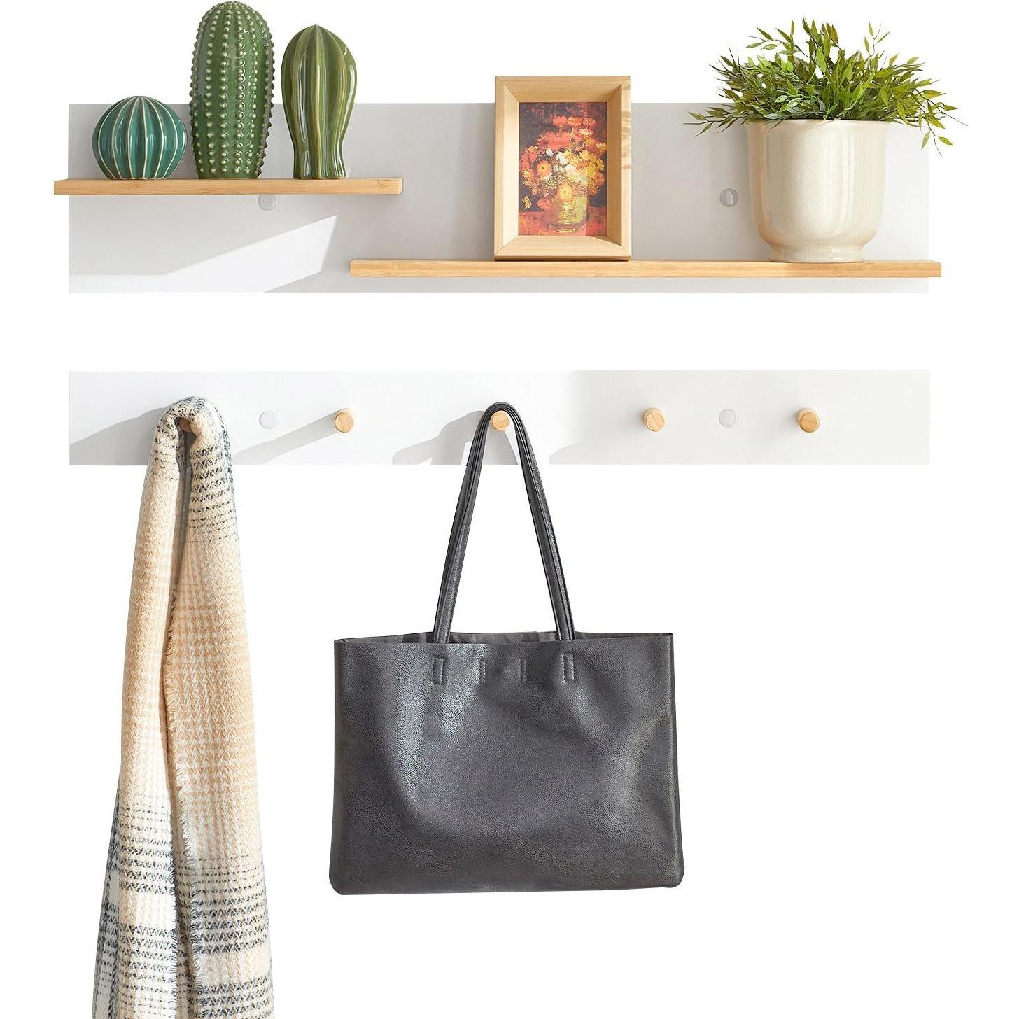 SoBuy, Garderobe + Kleiderhaken, Wandgarderobe