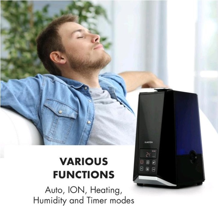 Actual product image Klarstein VapoAir Onyx Humidifier Black