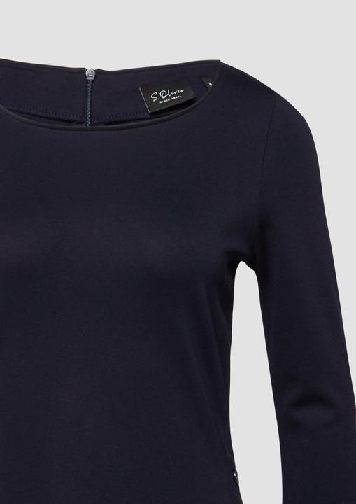 Produktbild s.Oliver Kleid Kleid aus Interlockjersey mit 3/4-Ärmeln (48)