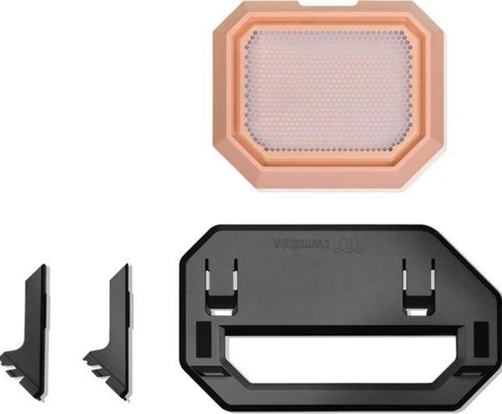 Productafbeelding Thermaltake Chassisvoetkit voor The Tower 300 Peach Fuzz (zwart/apricot, voor horizontale plaatsing)