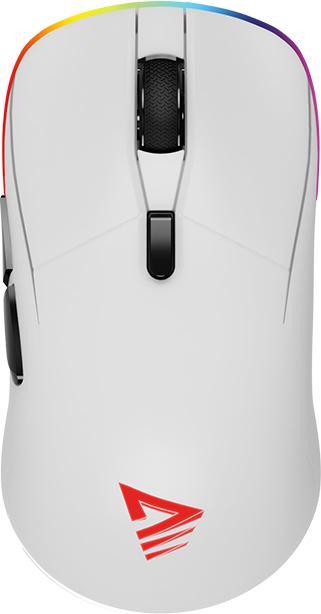 Produktbild Savio RIFT WHITE Gaming-Maus RGB Dual Mode (Kabelgebunden)