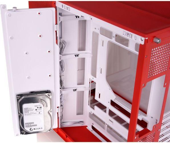 Actual product image Thermaltake View 380 XL TG ARGB Flaming Orange (ATX, mATX, Mini-ITX)