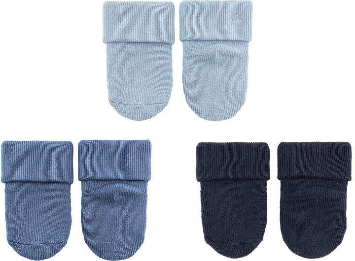 Produktbild Sterntaler Socken 3er Set uni Blau One Size (3er Pack, One Size)