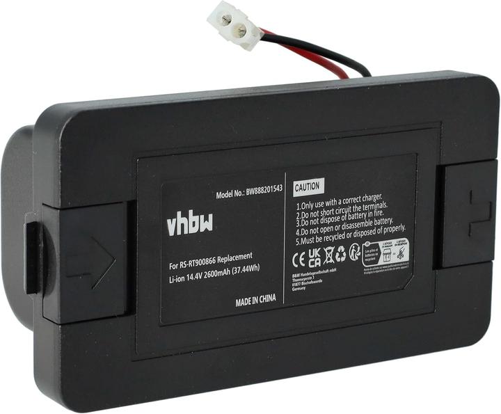 Actual product image Vhbw Ersatzakku für Rowenta RS-RT900866 Heimroboter (2600mAh, 14,4V)