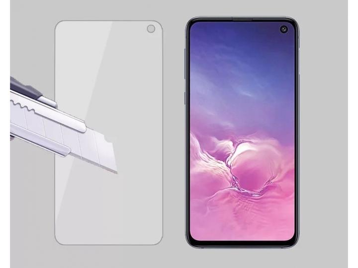 Produktbild Screenguard Samsung Galaxy S10e Panzerglas Schutzfolie Case Friendly Design (1 Stk., Samsung Galaxy S10e)