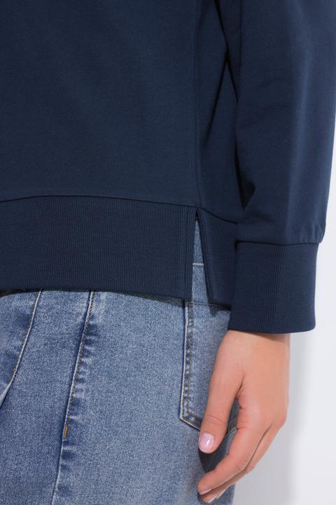 Produktbild Ulla Popken Sweatblouson, Collegekragen, kurz, Langarm (54, 56)