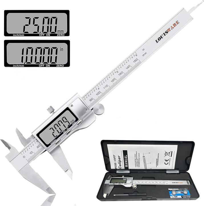 Produktbild Louisware Digitaler Messschieber (15 cm)