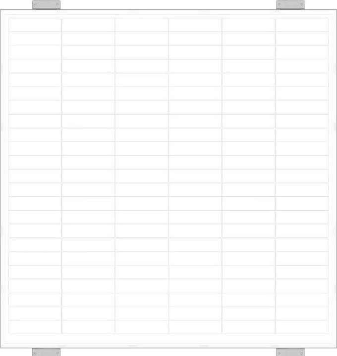 Actual product image EcoFlow Lightweight Bracket for Facade (Solar system mounting material)