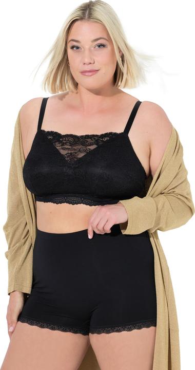 Actual product image Ulla Popken 3 Pack Lace Trim Boyshorts (50, 52, pack of 3)
