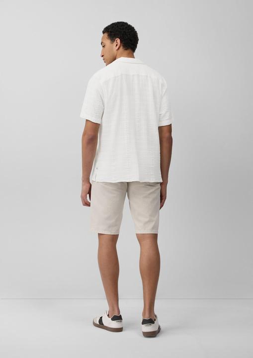 Actual product image S.Oliver Hemd Resort Fit: Kurzarm-Hemd mit Jacquard-Streifen (3XL)