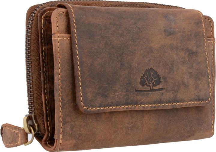 Actual product image Greenburry Wallet Vintage 1670 zip combination wallet