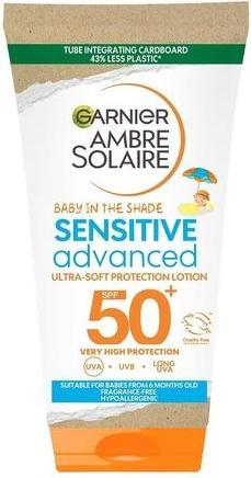 Garnier Ambre Solaire Kids Sensitive Advanced Baby In The Shade (Sonnencreme Gesicht, SPF 50, 50 ml)