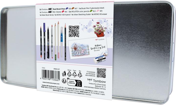Produktbild Tombow Urban-set (9x)