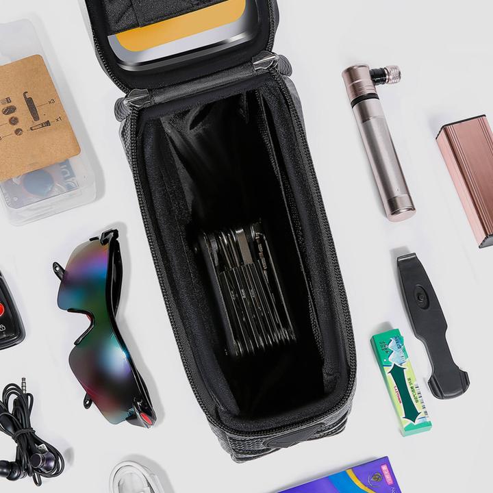 Immagine prodotto Wildman Borsa da bici E10S, volume totale 1L (1 l, Borsa manubrio)