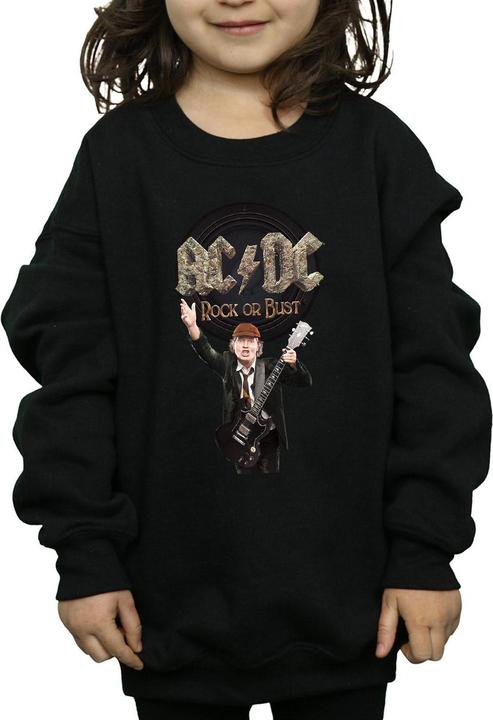 Produktbild AC/DC Rock Or Bust Angus Young Sweatshirt Mädchen (128)