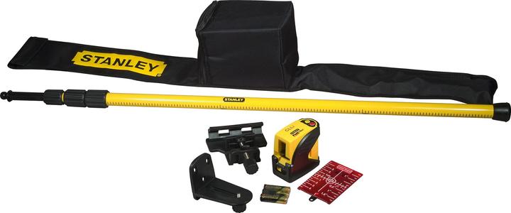 Stanley Line laser FatMax CLLi, set with telescopic rod