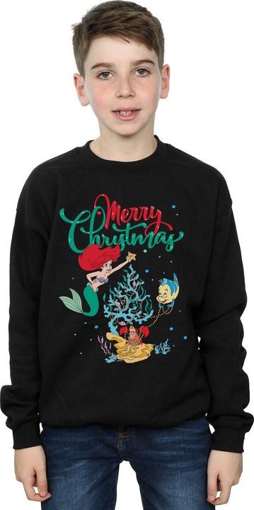 Image du produit Disney - Sweat PRINCESS ARIEL MERRY CHRISTMAS - Garçon (104)