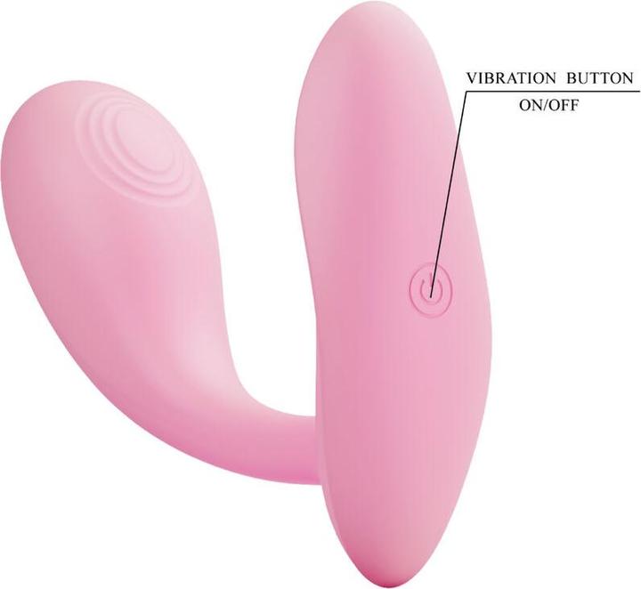 Actual product image Baile Pretty Love - Baird G-Spot 12 Vibration Settings Rechargeable Pink App