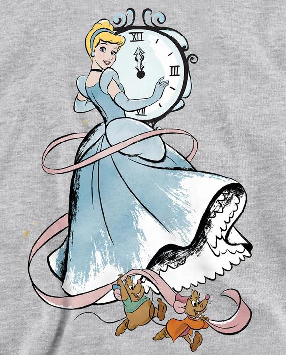 Produktbild Cinderella Clock Strikes Twelve Kapuzenpullover meliert (116)