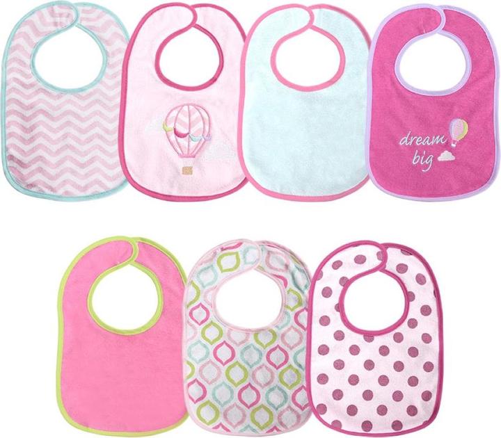 Actual product image Baby Care Baby bib 7-piece set (1 months)