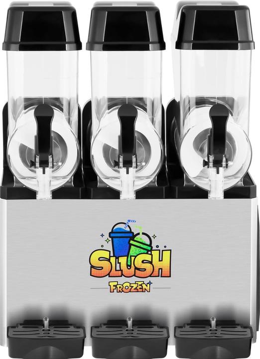 Produktbild Royal Catering Slush Maschine Slushmaschine Eismaschine Gastronomie 3 X 12 Liter