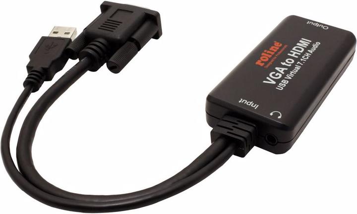 Produktbild Roline VGA zu (HDMI, 15 cm)