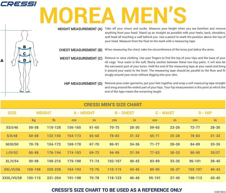 Actual product image Cressi Morea (3 mm, S)
