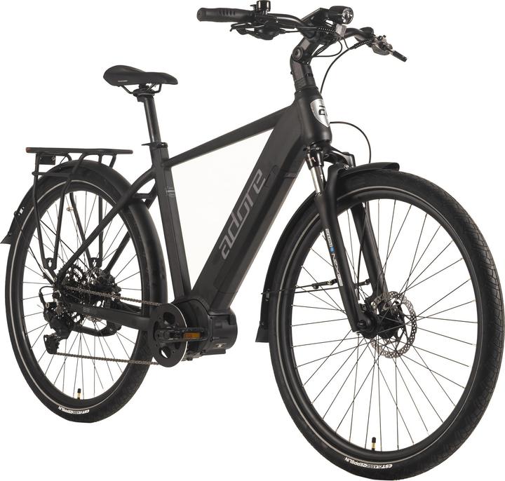 Produktbild Adore E-Trekkingbike 28" Alu Trekking E-Bike ATX-390 Mittelmotor 85NM / 15Ah Schwarz (53 cm)