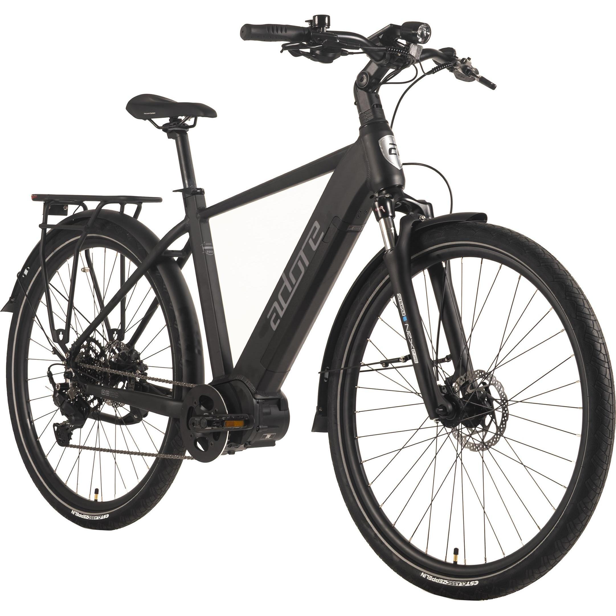 Adore E-Trekkingbike 28" Alu Trekking E-Bike ATX-390 Mittelmotor 85NM / 15Ah Schwarz (53 cm) (61332103)