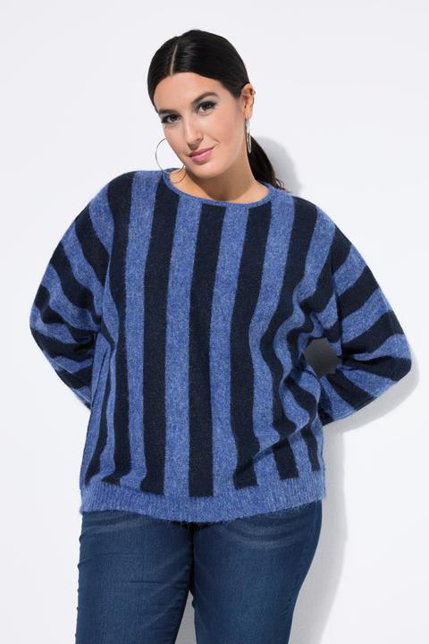 Image du produit Studio Untold Pull oversize, rayures et manches ballon (60)