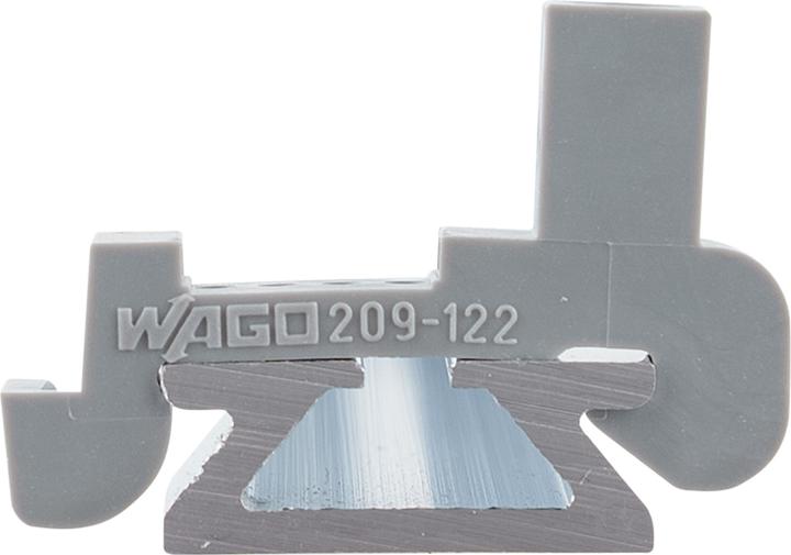 Actual product image Wago Plastic end clamp 209-122 Contents: 25 pcs.